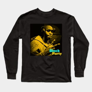 dave chappelle block party retro style Long Sleeve T-Shirt